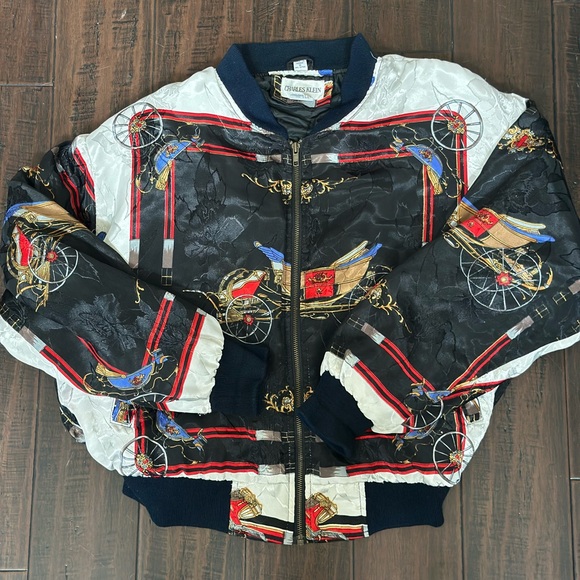 Other - Charles Klein Multicolor Bomber Jacket